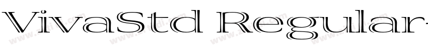VivaStd Regular字体转换